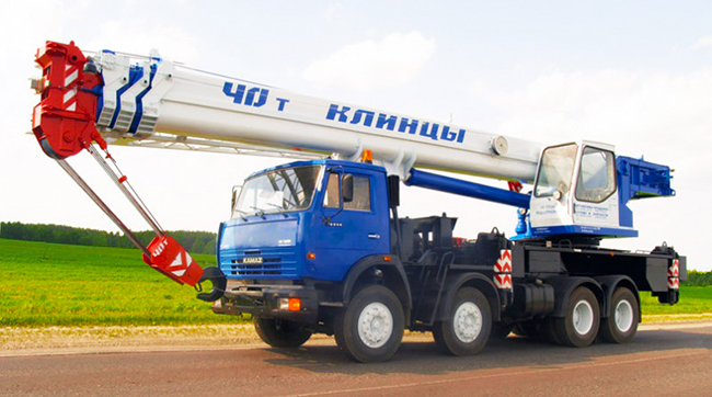 Аренда автокрана 40 тонн КС-65719-1К Клинцы